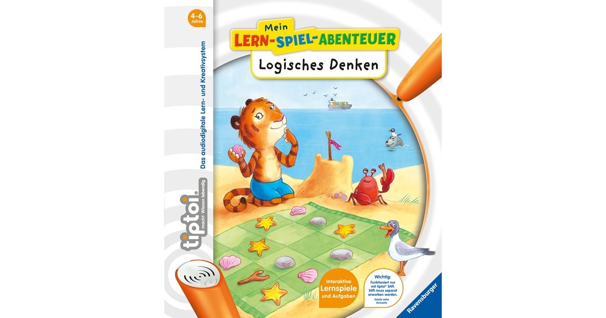 Ravensburger tiptoi Mein Lern-Spiel-Abenteuer: Logisches Denken, Lernbuch