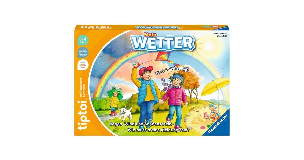 Ravensburger tiptoi Mein Wetter, Brettspiel