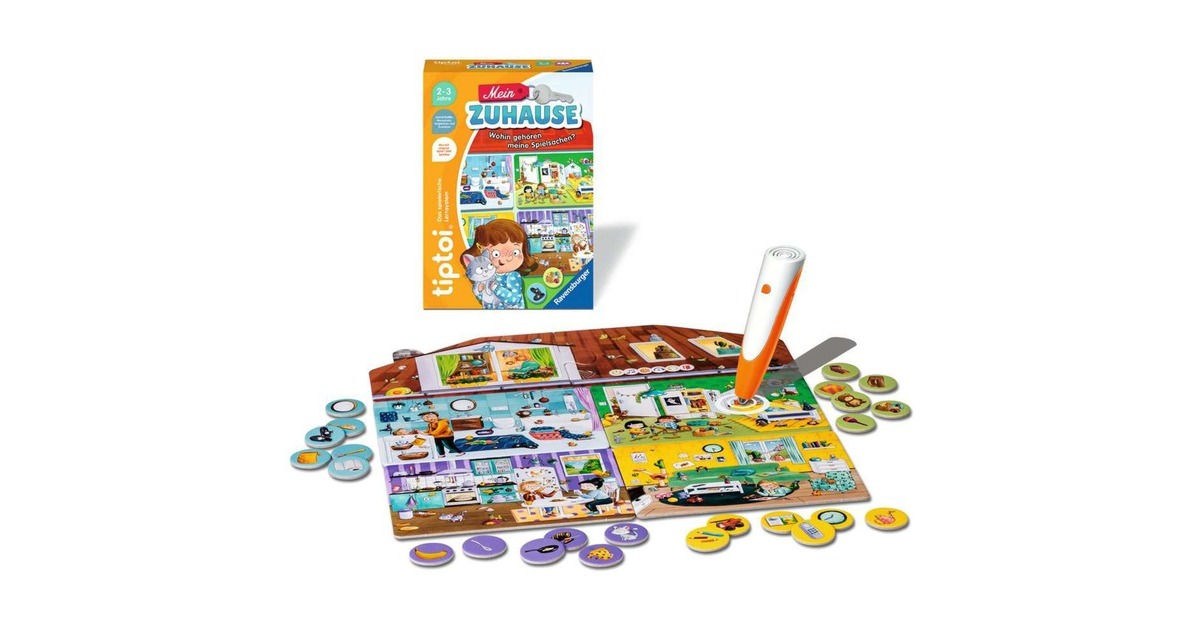 Ravensburger tiptoi Mein Zuhause, Brettspiel