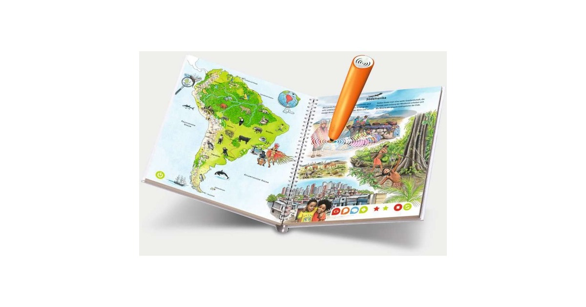 Ravensburger tiptoi Mein großer Weltatlas, Lernbuch