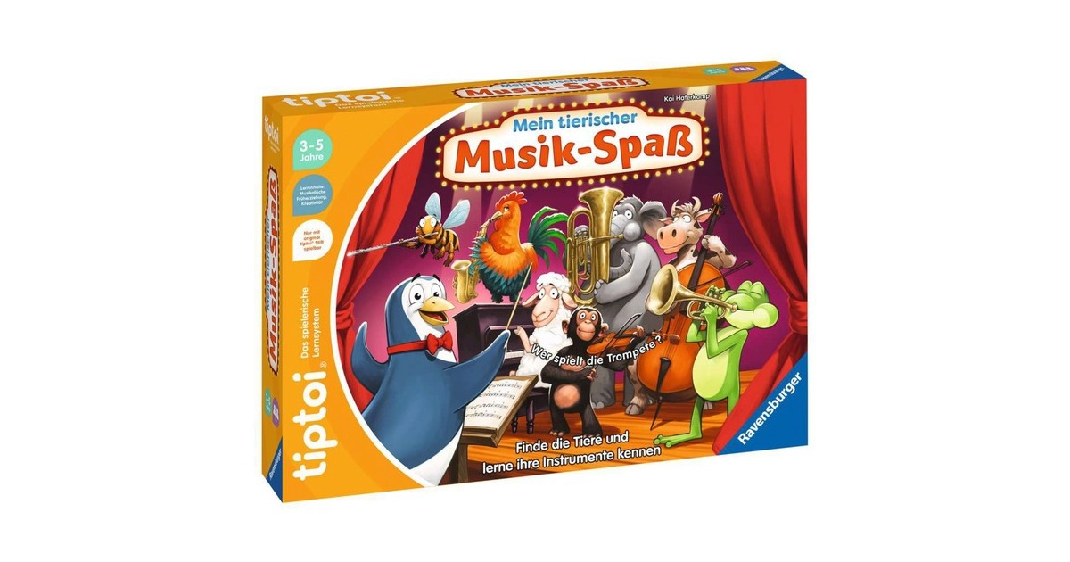 Ravensburger tiptoi Mein tierischer Musik-Spaß, Brettspiel