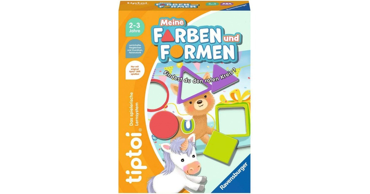 Ravensburger tiptoi Meine Farben und Formen, Brettspiel