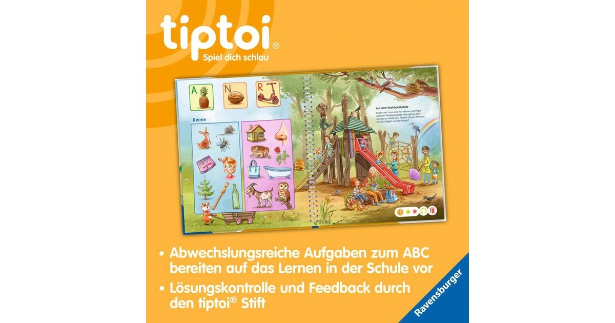 Ravensburger tiptoi Meine Lern-Spiel-Welt: Buchstaben, Lernbuch