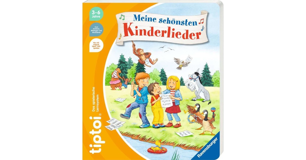 Ravensburger tiptoi Meine schönsten Kinderlieder, Lernbuch