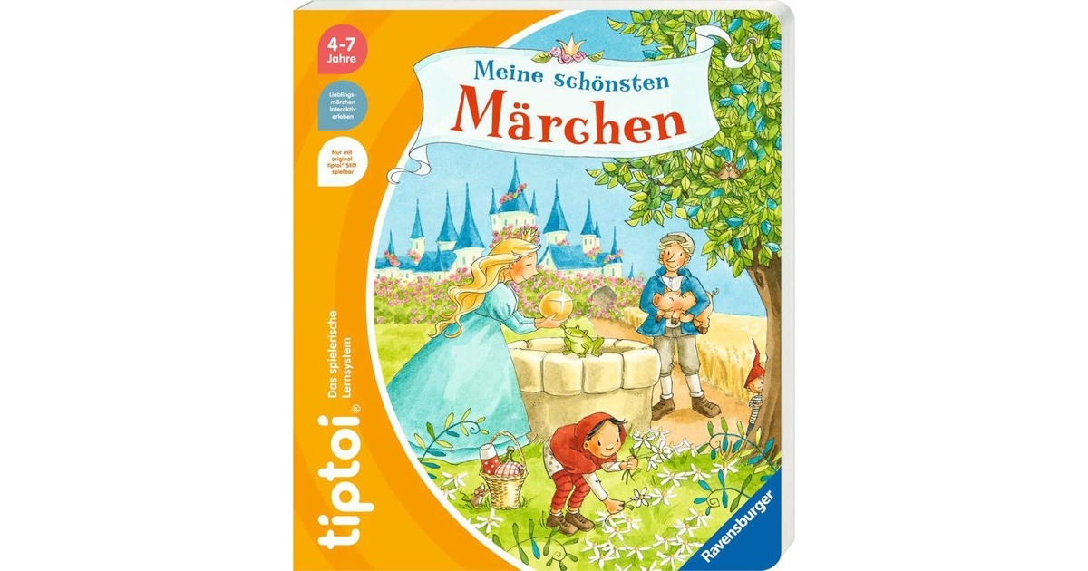 Ravensburger tiptoi Meine schönsten Märchen, Lernbuch