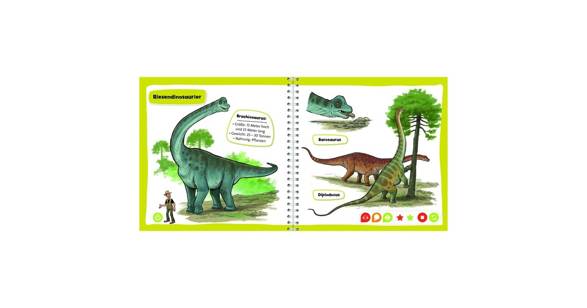 Ravensburger tiptoi Pocket Wissen: Dinosaurier, Lernbuch
