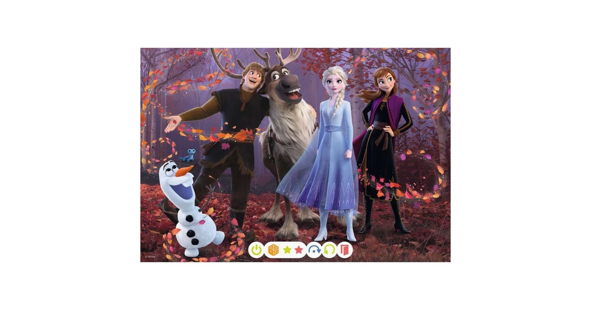 Ravensburger tiptoi Puzzle für kleine Entdecker: Die Eiskönigin