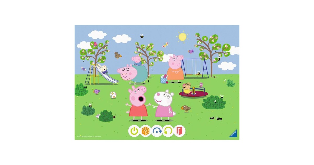 Ravensburger tiptoi Puzzle für kleine Entdecker: Peppa Wutz