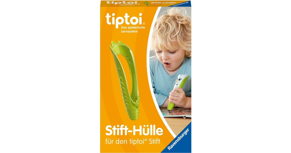 Ravensburger tiptoi Stift-Hülle zum Wechseln in grün, Schutzhülle(grün)