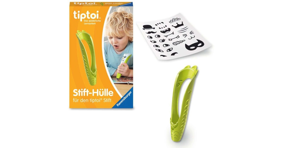 Ravensburger tiptoi Stift-Hülle zum Wechseln in grün, Schutzhülle(grün)