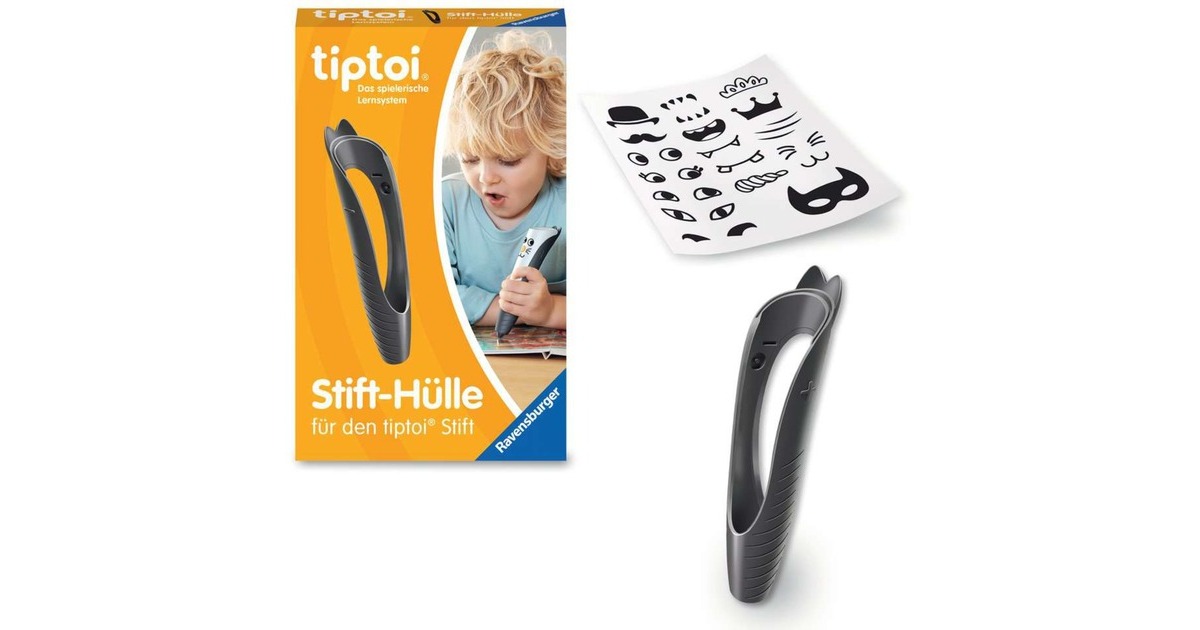 Ravensburger tiptoi Stift-Hülle zum Wechseln in schwarz, Schutzhülle(schwarz)