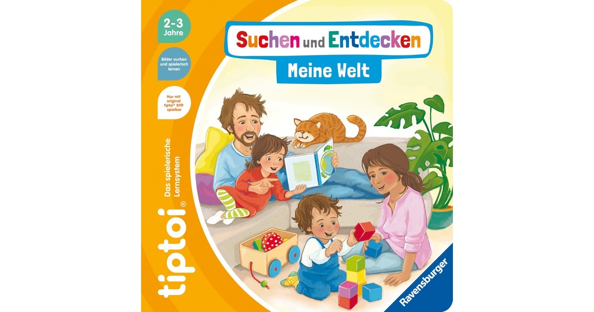 Ravensburger tiptoi Suchen und Entdecken: Meine Welt, Lernbuch