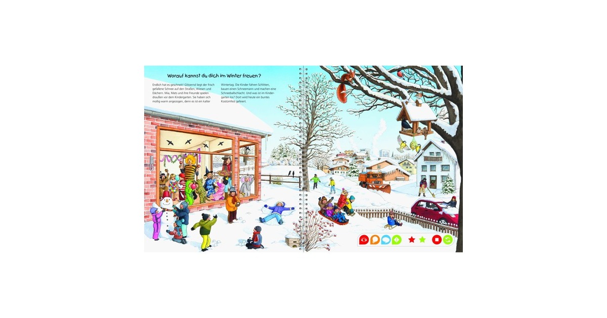 Ravensburger tiptoi Unsere Jahreszeiten, Lernbuch