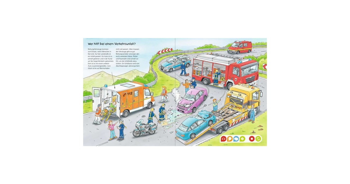 Ravensburger tiptoi Wieso? Weshalb? Warum? Die Welt der Fahrzeuge, Lernbuch