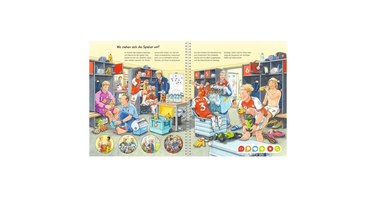 Ravensburger tiptoi Wieso? Weshalb? Warum? Die Welt des Fußballs, Lernbuch
