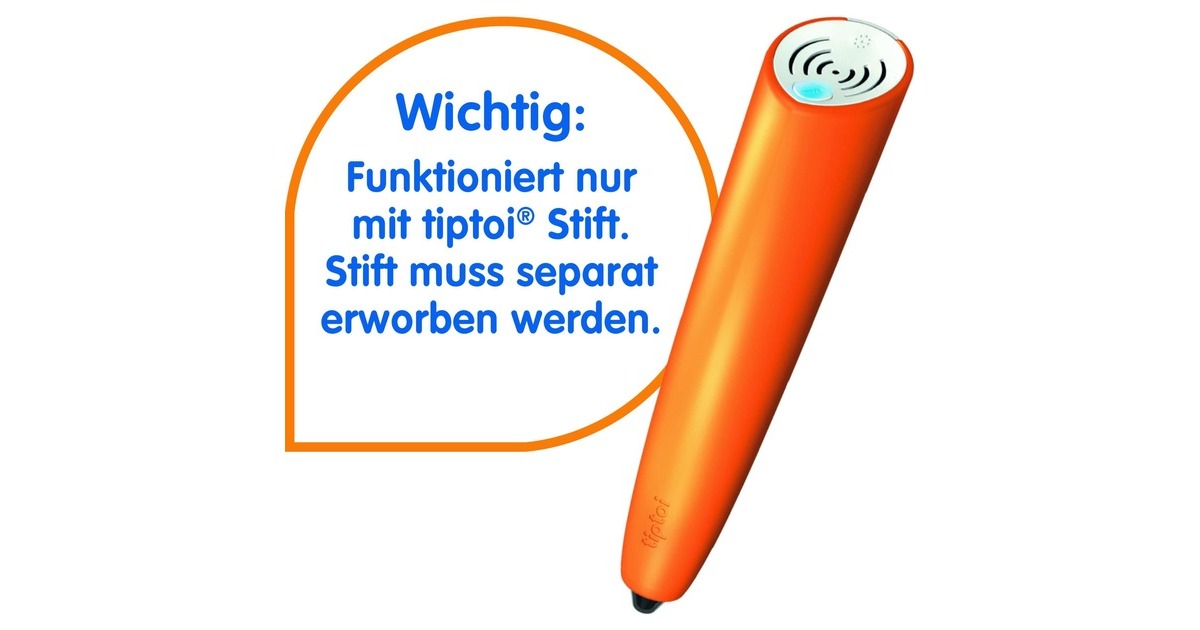 Ravensburger tiptoi Wieso? Weshalb? Warum? Wir lernen Englisch, Lernbuch