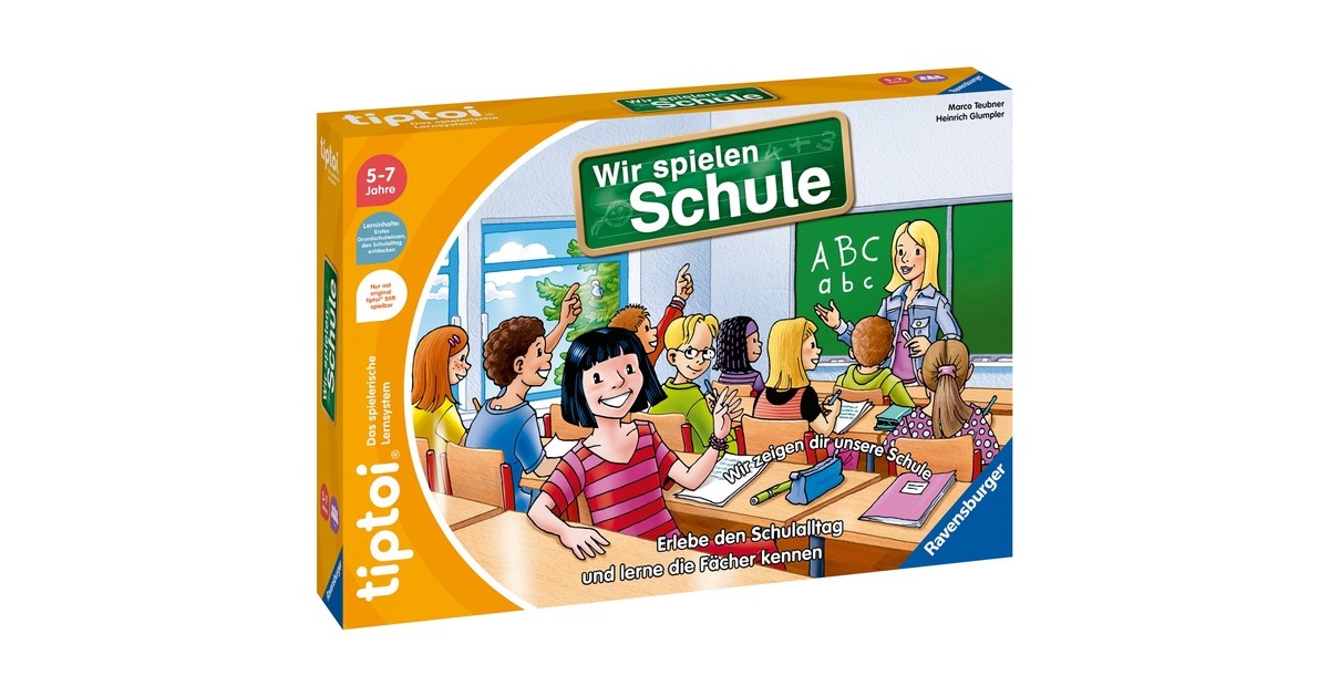 Ravensburger tiptoi Wir spielen Schule, Brettspiel