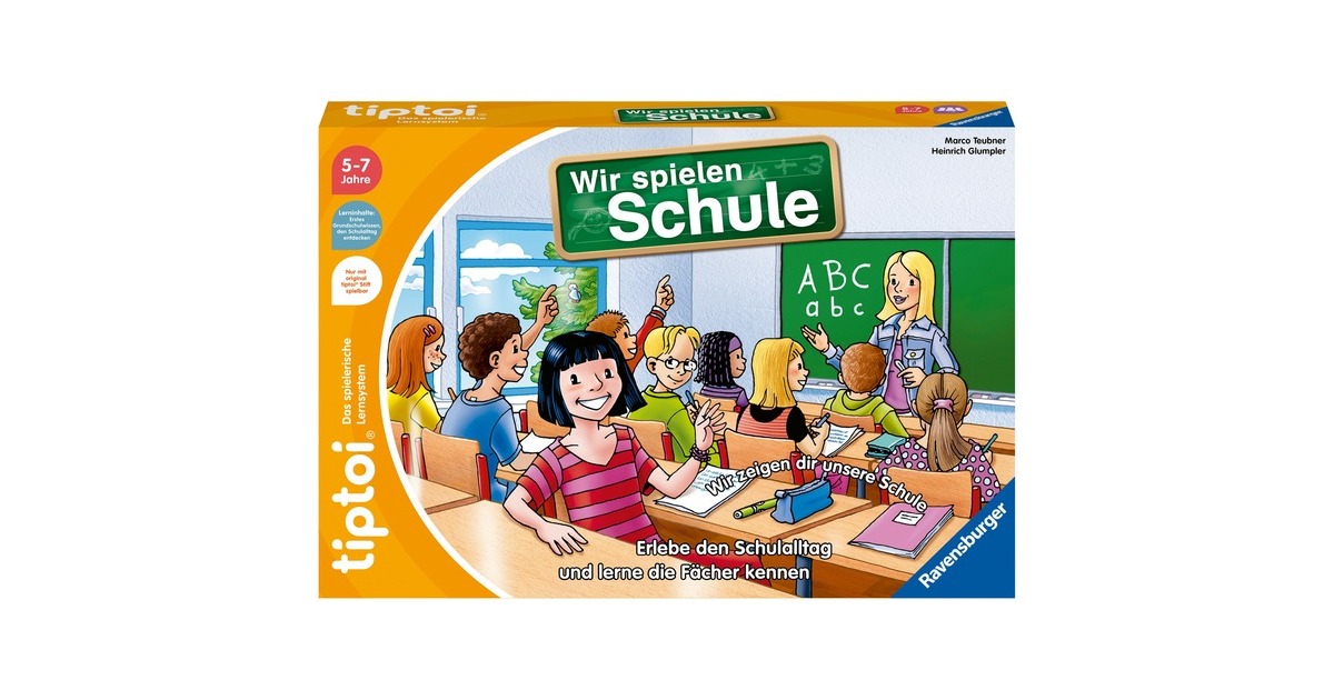 Ravensburger tiptoi Wir spielen Schule, Brettspiel
