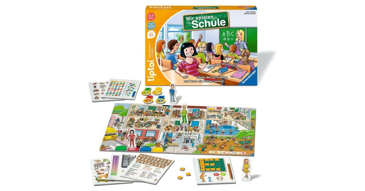 Ravensburger tiptoi Wir spielen Schule, Brettspiel