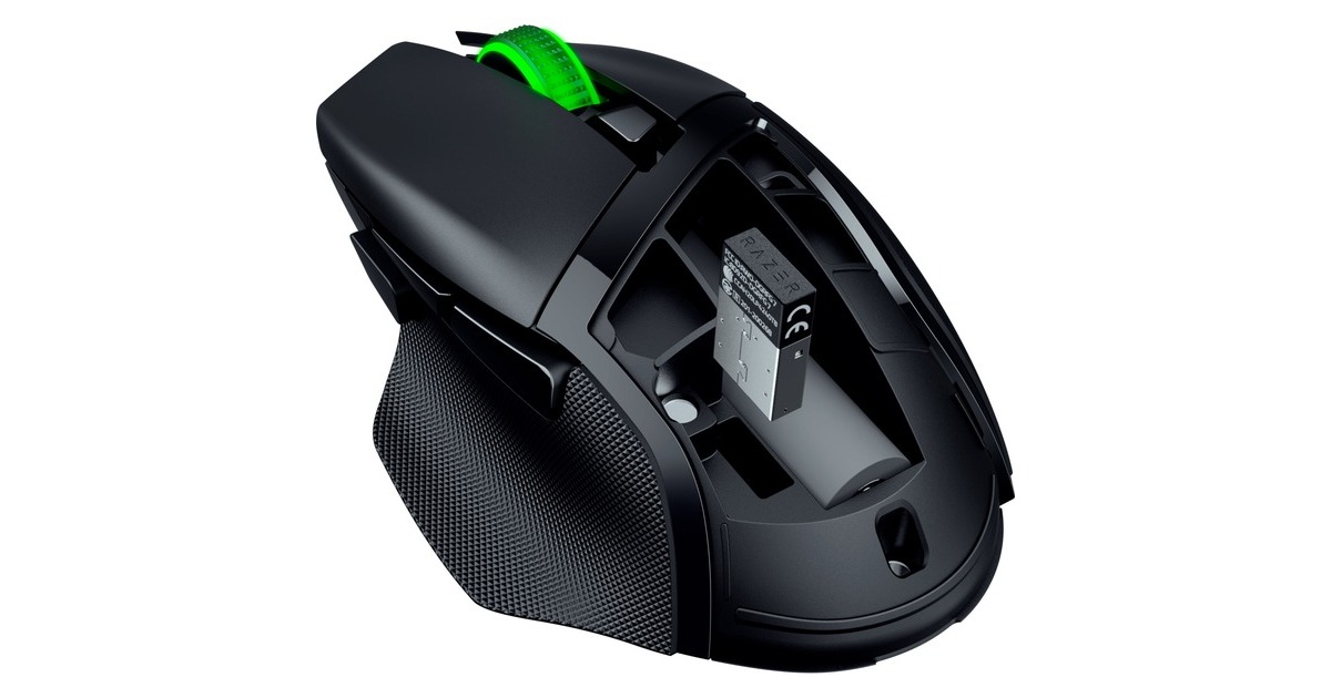 Razer Basilisk V3 X Hyperspeed, Gaming-Maus(schwarz)