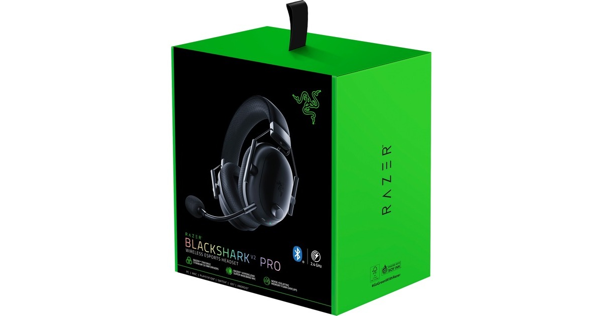 Razer BlackShark V2 Pro 2023, Gaming-Headset(schwarz, Bluetooth, 2.4 GHz)