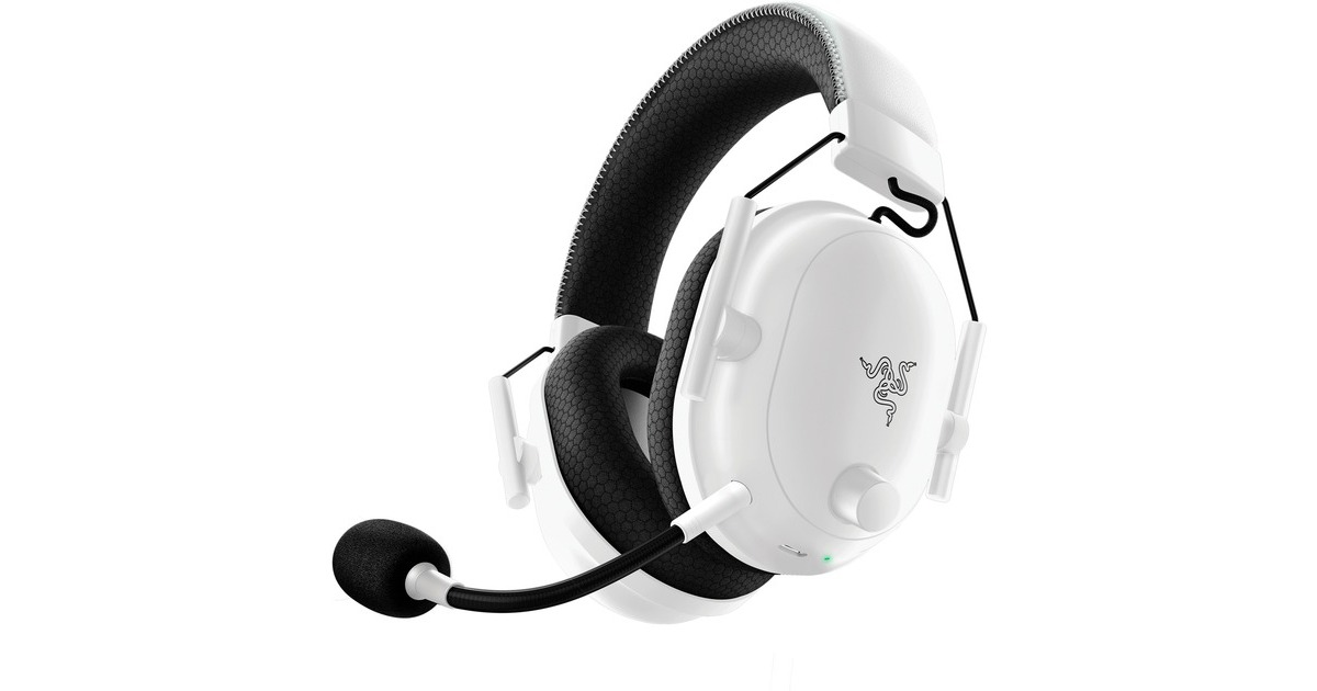 Razer BlackShark V2 Pro 2023, Gaming-Headset(weiß, Bluetooth, 2.4 GHz)