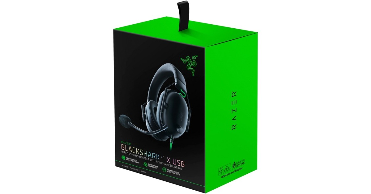 Razer BlackShark V2 X USB, Gaming-Headset(schwarz)