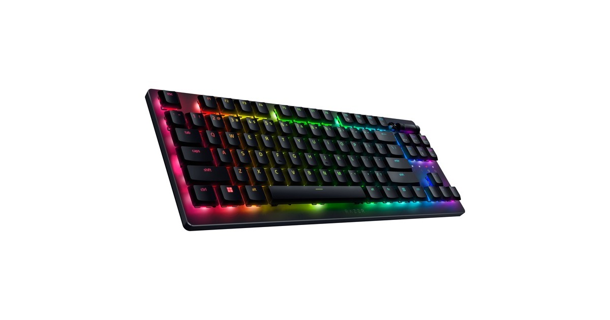 Razer DeathStalker V2 Pro TKL, Gaming-Tastatur(schwarz, DE-Layout, Razer Linear Optical (Red))