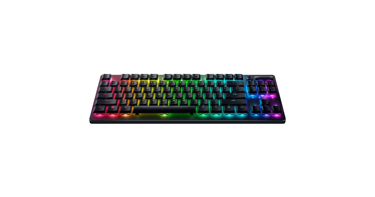 Razer DeathStalker V2 Pro TKL, Gaming-Tastatur(schwarz, DE-Layout, Razer Linear Optical (Red))