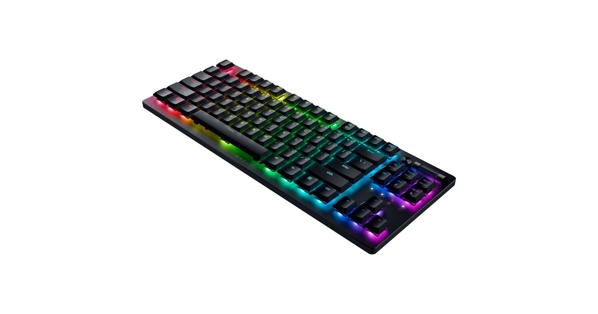 Razer DeathStalker V2 Pro TKL, Gaming-Tastatur(schwarz, DE-Layout, Razer Linear Optical (Red))
