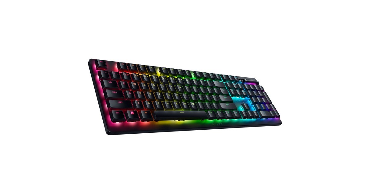 Razer DeathStalker V2 Pro, Gaming-Tastatur(schwarz, DE-Layout, Razer Linear Optical (Red))
