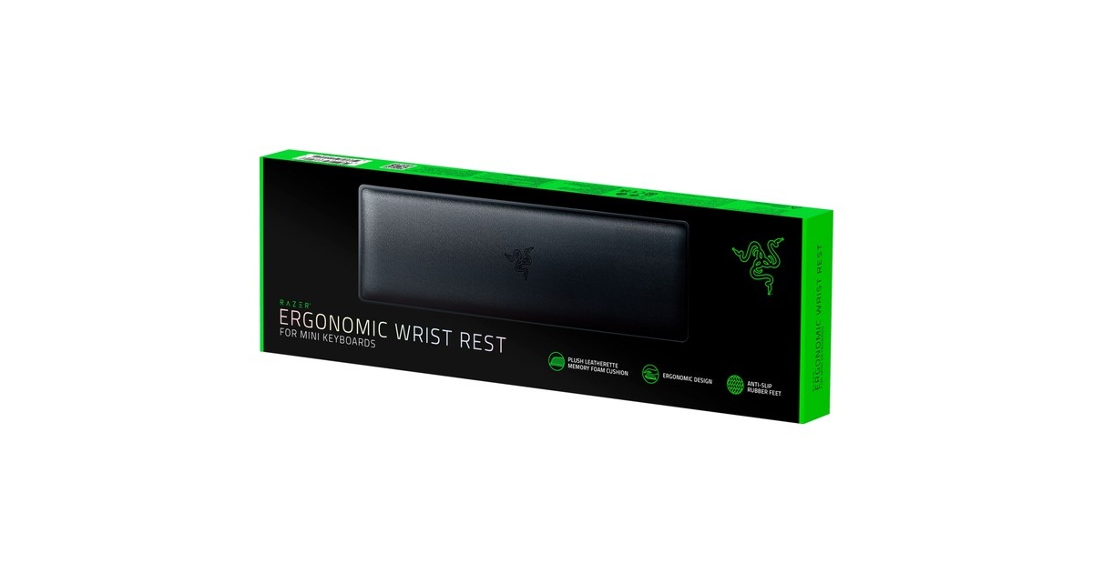 Razer Ergonomische Handgelenkauflage für Mini-Tastaturen(schwarz)