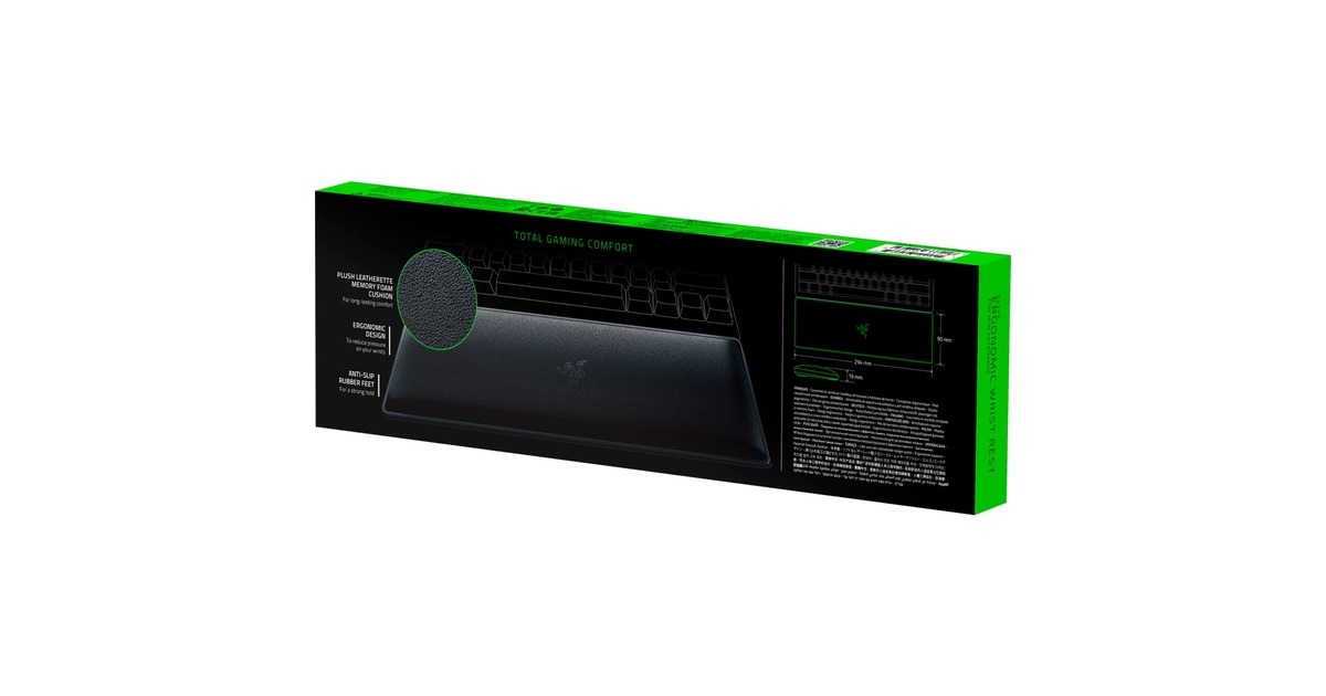 Razer Ergonomische Handgelenkauflage für Mini-Tastaturen(schwarz)