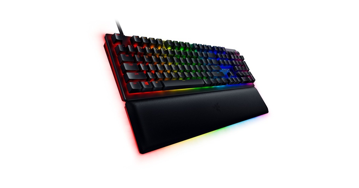 Razer Huntsman V2 Analog, Gaming-Tastatur(schwarz, DE-Layout, Razer Analog Optical)