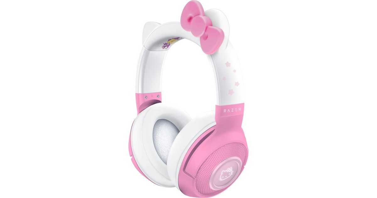 Razer Kraken BT Hello Kitty Edition, Gaming-Headset(weiß/rosa)