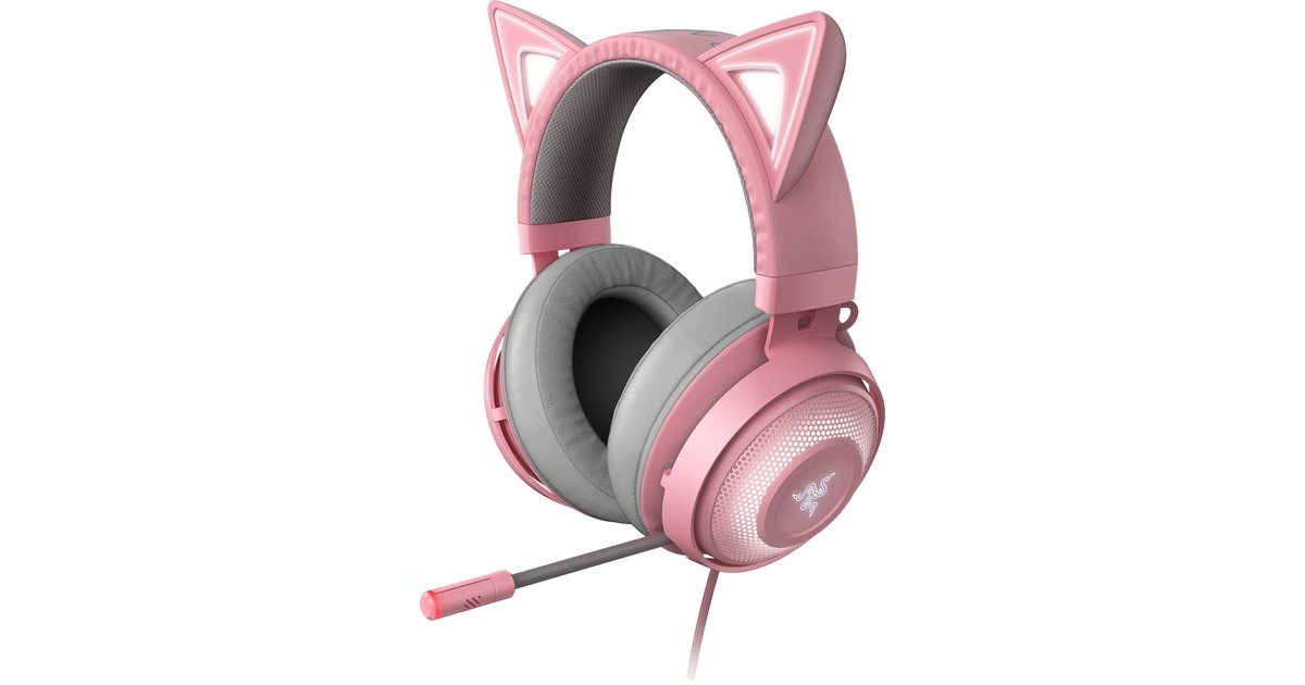 Razer Kraken Kitty Edition, Gaming-Headset(rosa, USB-A)