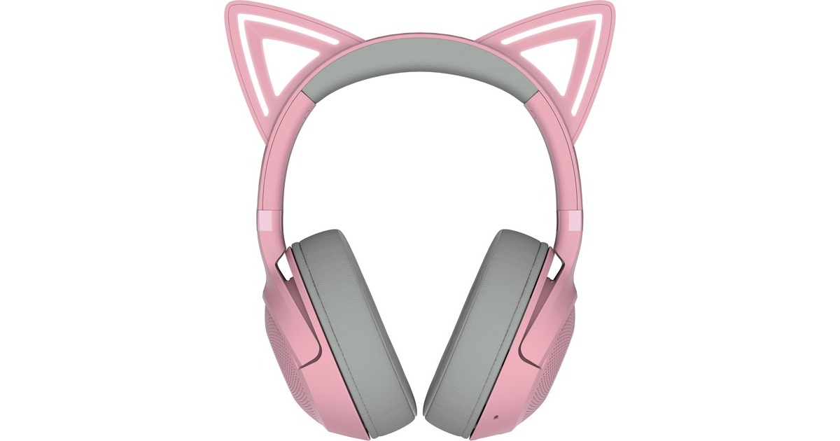 Razer Kraken Kitty V2 BT, Gaming-Headset(pink, Bluetooth)