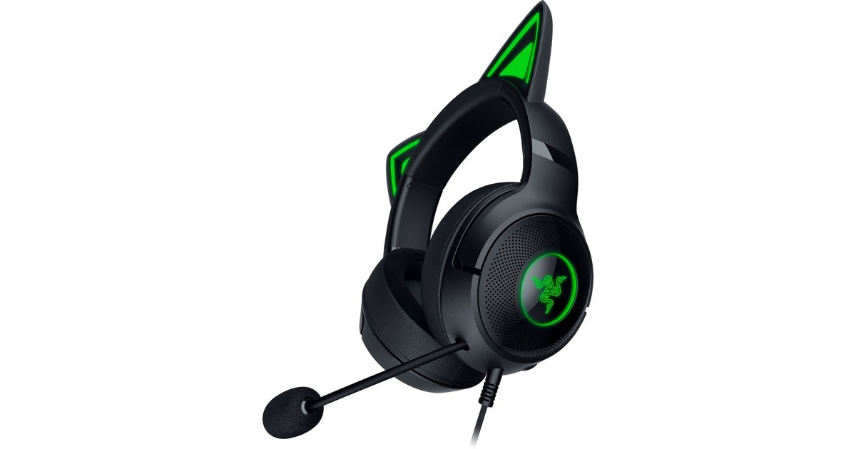Razer Kraken Kitty V2, Gaming-Headset(schwarz, USB-A)