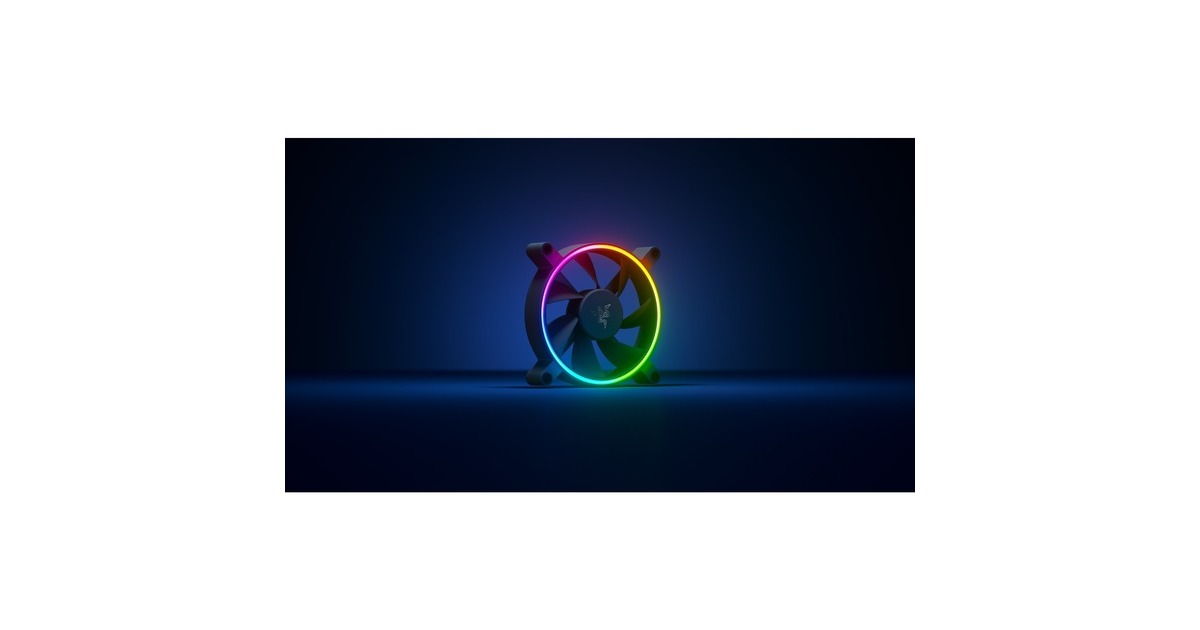 Razer Kunai Chroma - 140MM 140x140x25mm, Gehäuselüfter(schwarz, Einzellüfter)
