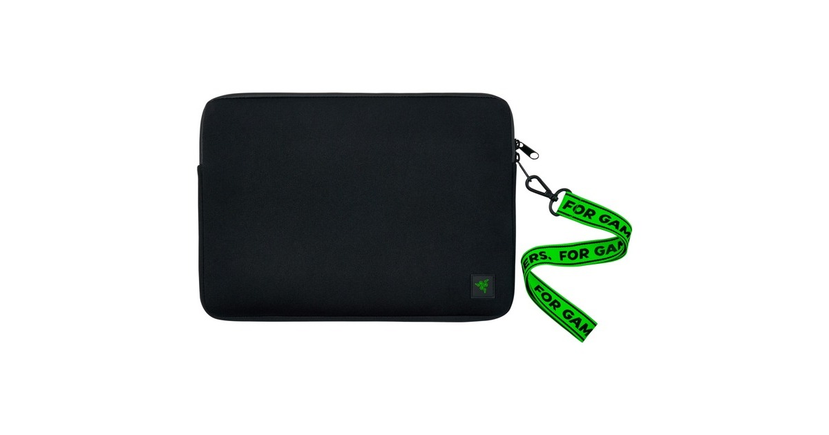 Razer Neoprene Sleeve V2, Notebookhülle(schwarz, Für 13,3" Notebooks)