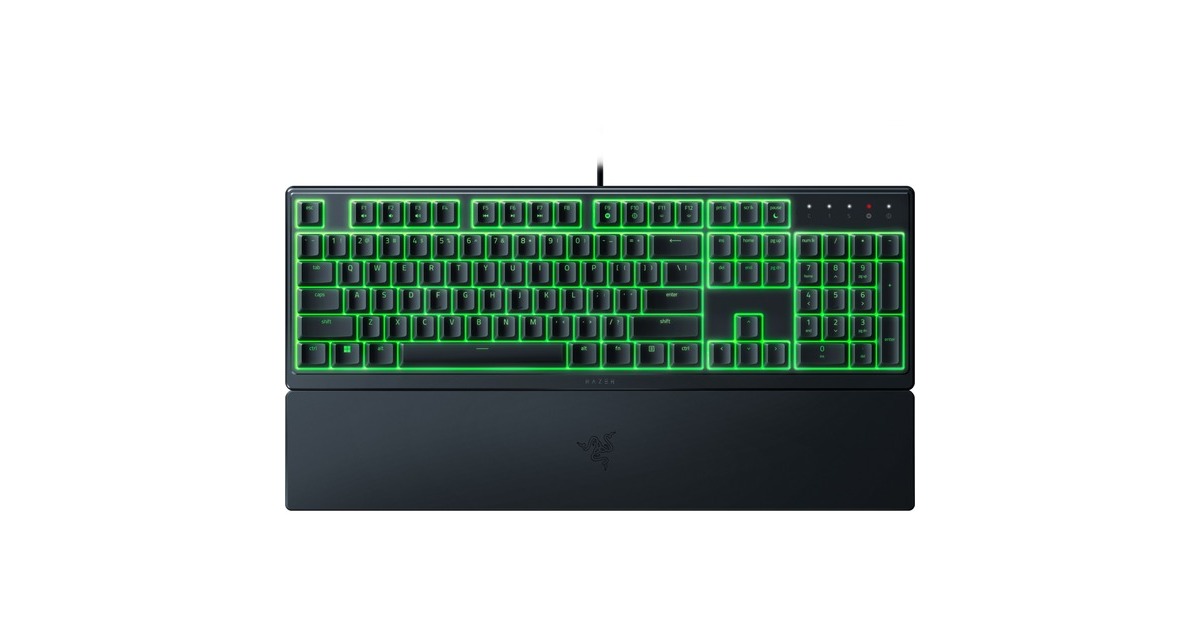 Razer Ornata V3 X, Gaming-Tastatur(schwarz, DE-Layout, Membran)