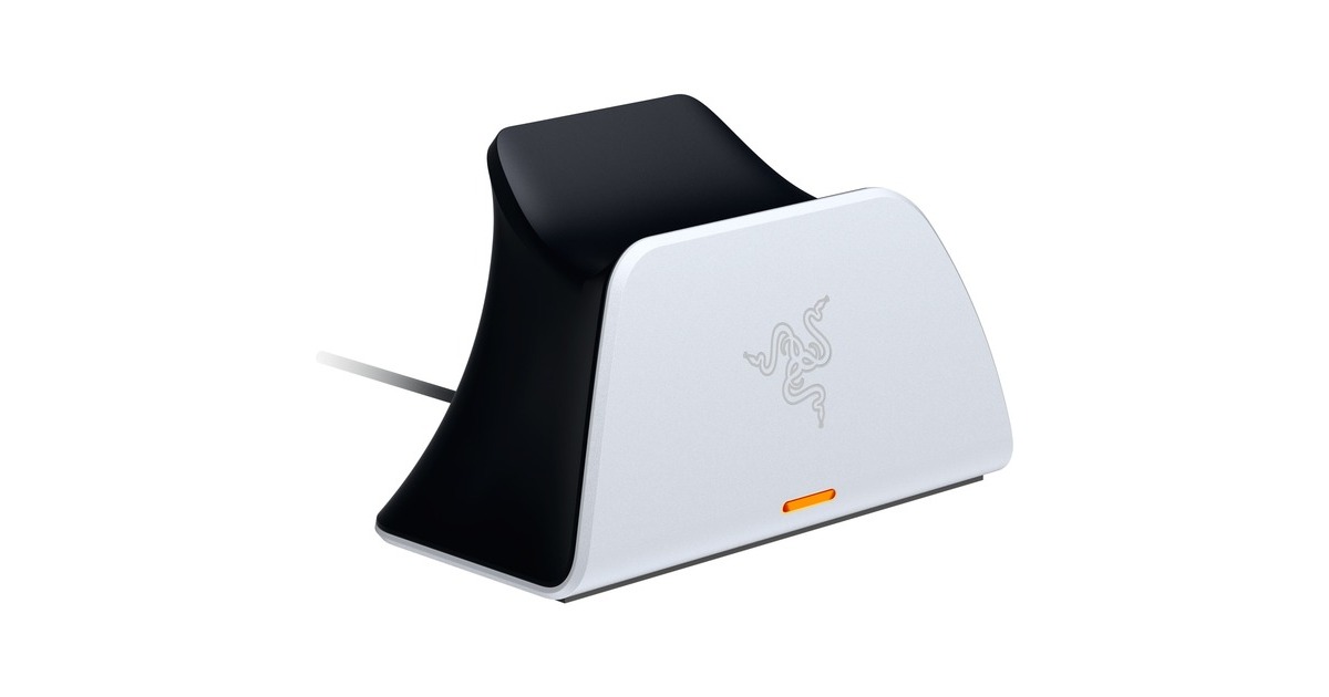 Razer Quick Charging Stand, Ladestation(weiß/schwarz, für PlayStation)
