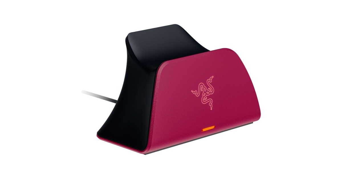 Razer Quick Charging Stand, Ladestation(rot/schwarz, für PlayStation)