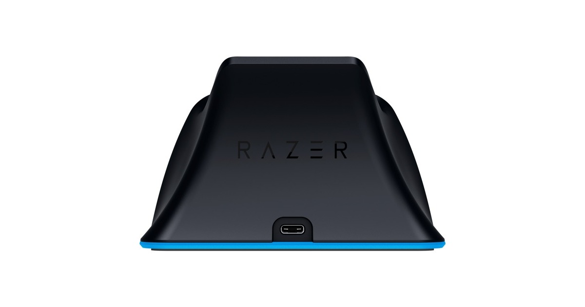 Razer Quick Charging Stand, Ladestation(blau, für PlayStation 5) Razer Quick Charging Stand, Ladestation(blau, für PlayStation 5)