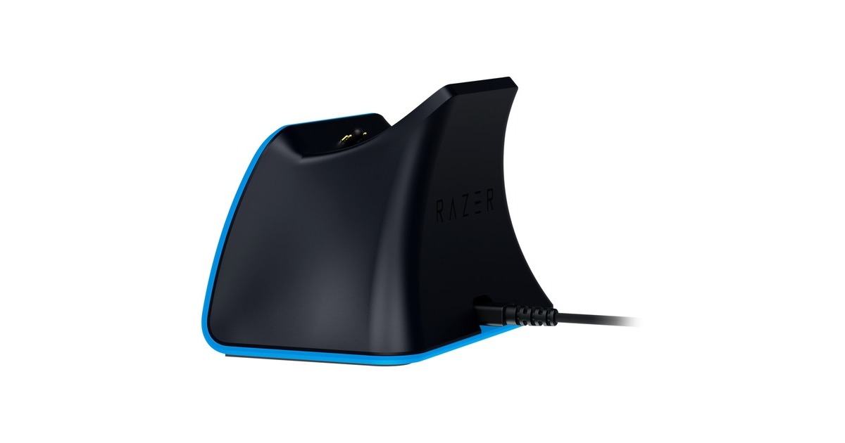 Razer Quick Charging Stand, Ladestation(blau, für PlayStation 5) Razer Quick Charging Stand, Ladestation(blau, für PlayStation 5)