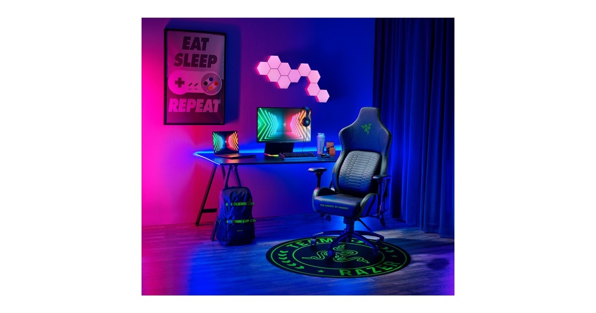 Razer Team Razer Floor Mat, Schutzmatte(schwarz/grün)