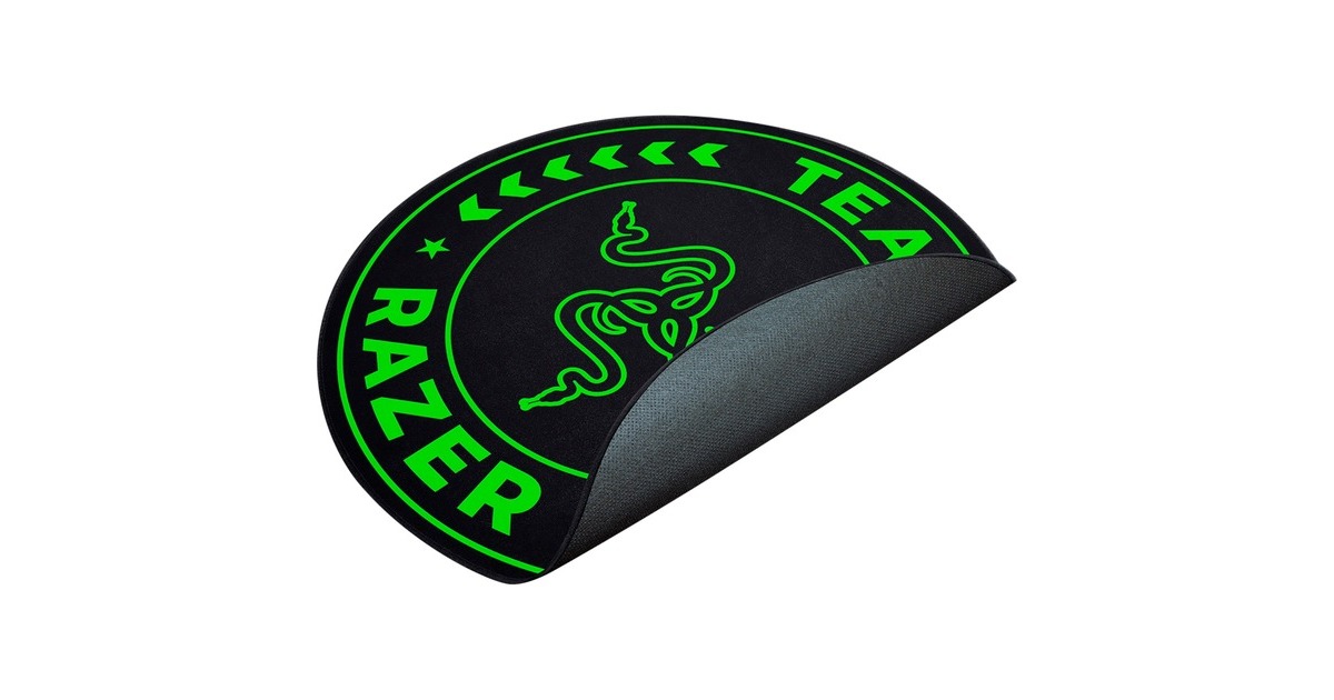 Razer Team Razer Floor Rug, Matte(schwarz/grün)
