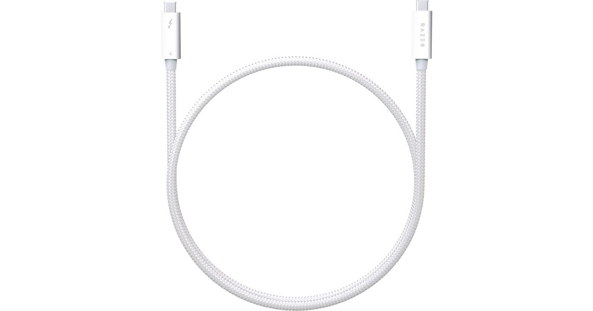 Razer Thunderbolt 4 Kabel, 80cm(weiß)