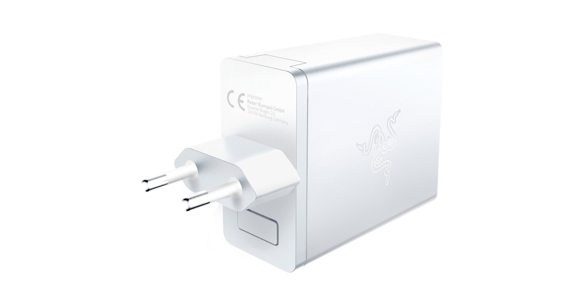 Razer USB-C 130W GaN Charger, Ladegerät(weiß)