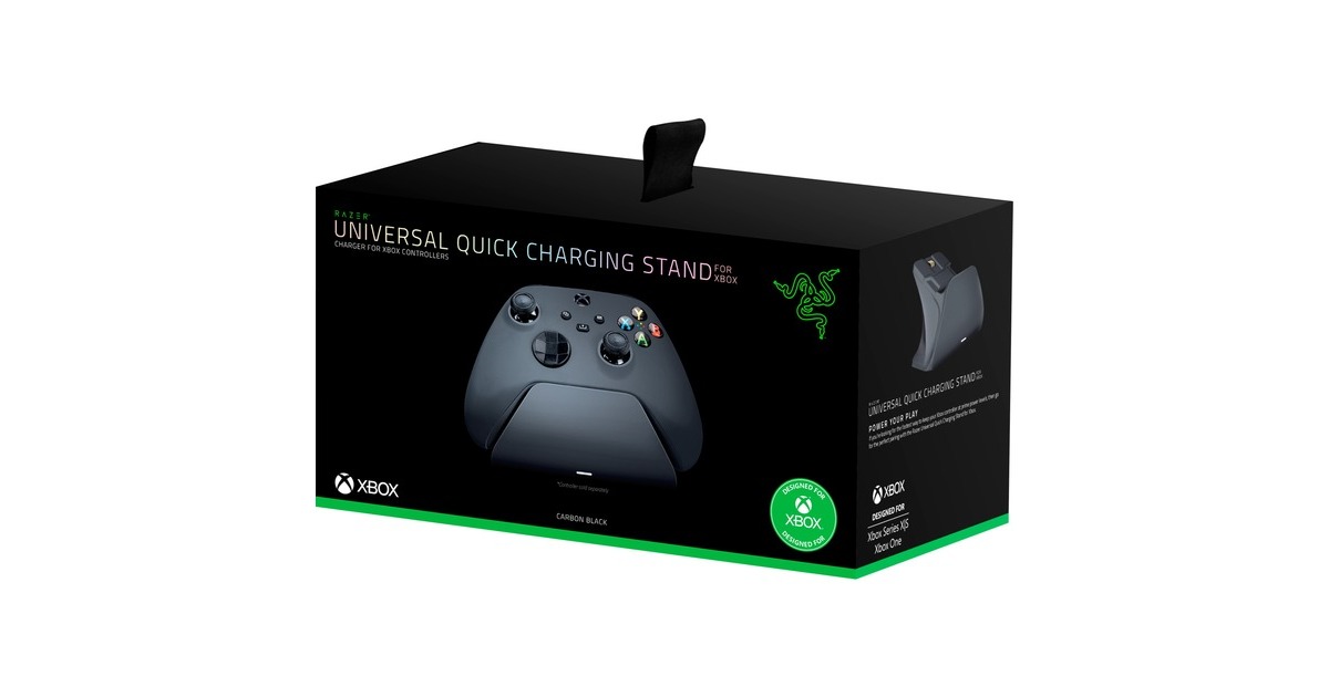Razer Universal Quick Charging Stand - Carbon Black, Ladestation(schwarz, für Xbox)